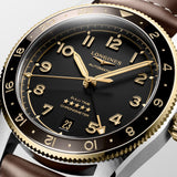 Longines Spirit Zulu Automatic GMT Men's 39mm Watch L3.802.5.53.2