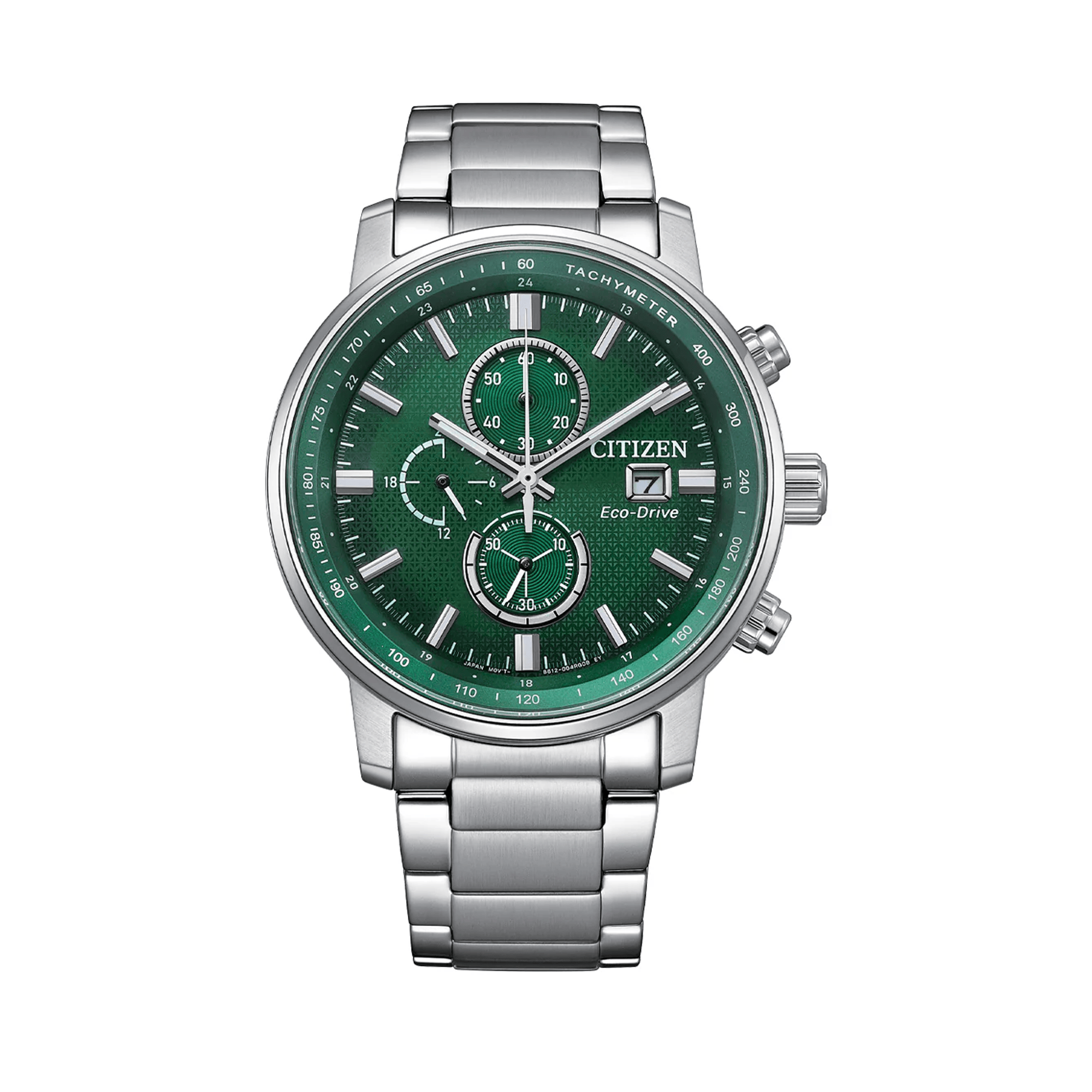 Citizen Men's Green Quartz Chronograph Watch CA0840-87X