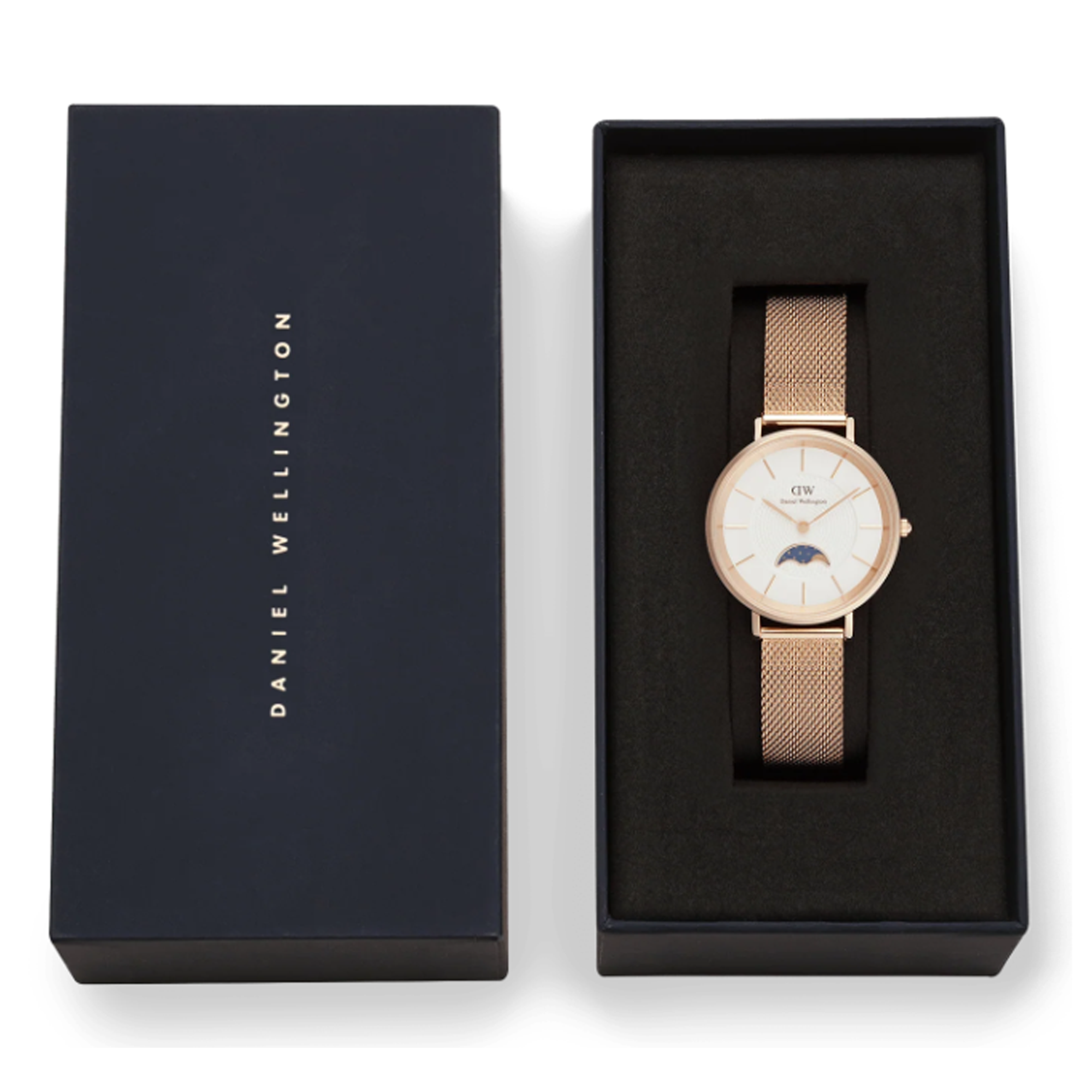 Daniel Wellington Petite Women's 32mm Quartz Moonphase Watch DW00100773
