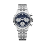 Raymond Weil Millesime Men's 39.50mm Blue Automatic Chronograph Watch 7765-ST-50651