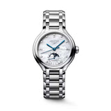 Longines PrimaLuna Automatic Moon Phase Men's 34mm Watch L8.126.4.87.6