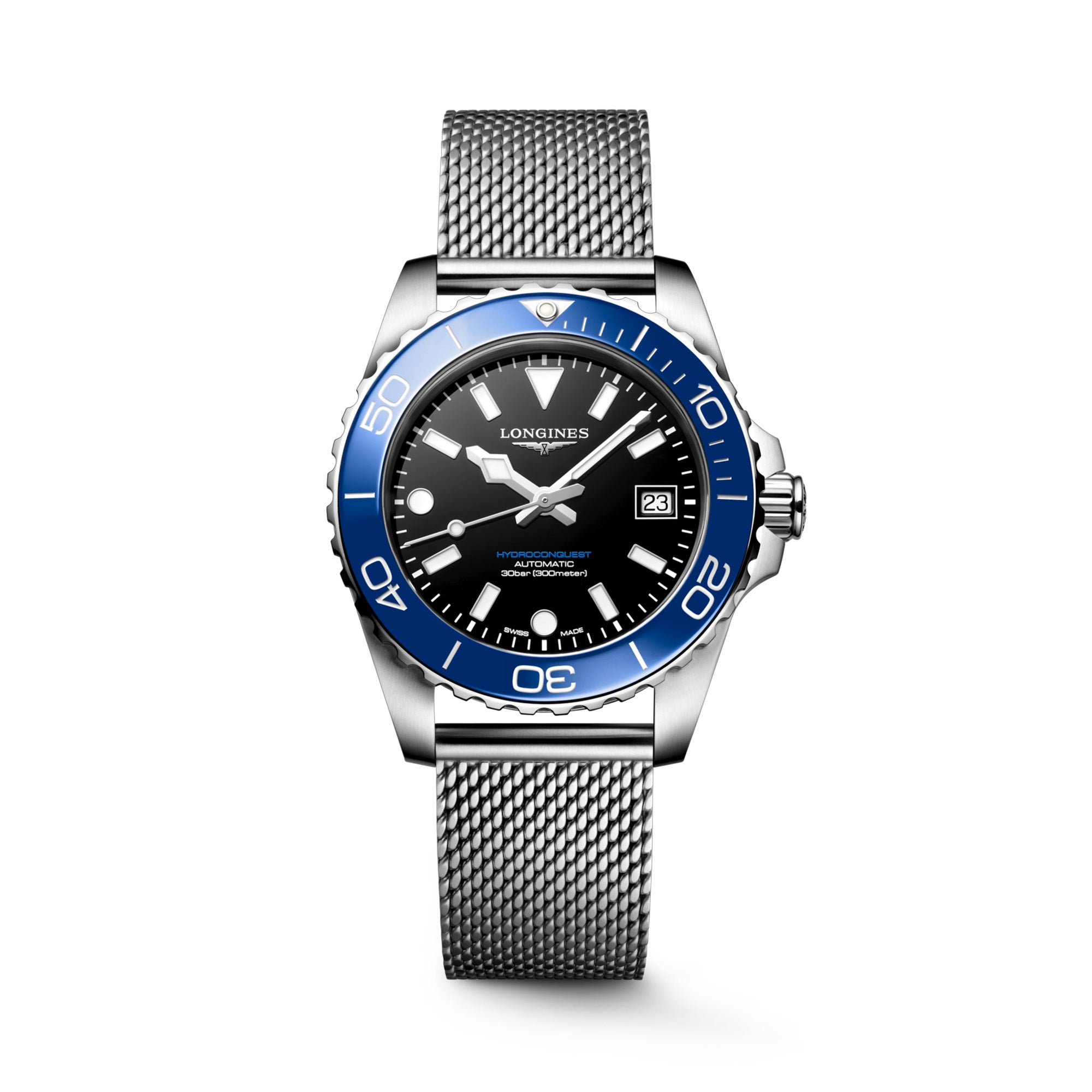 Longines Hydro Conquest Automatic Men's 39mm Watch L3.779.4.90.6