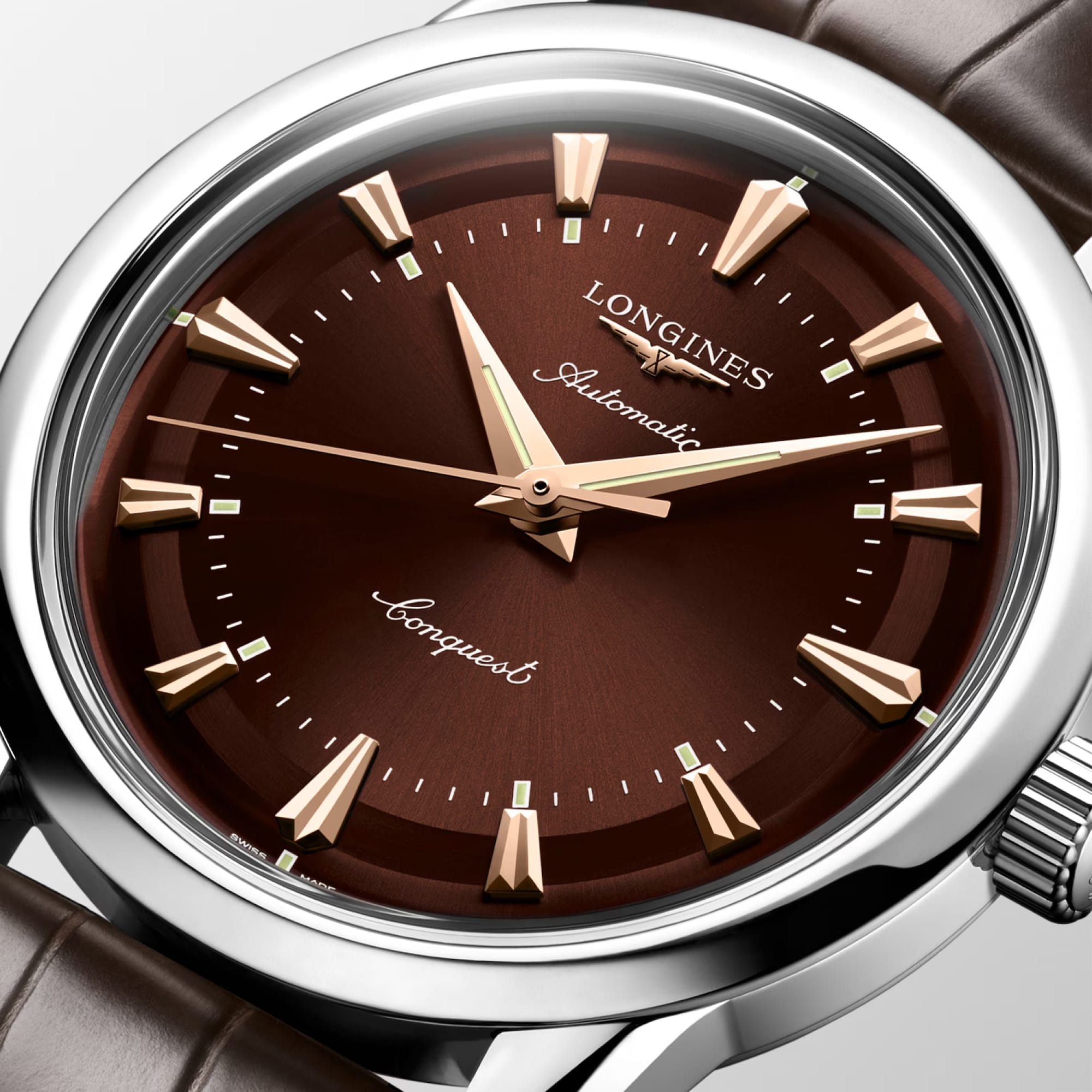 Longines Conquest Heritage Automatic Men's 38mm Watch L1.649.4.62.2