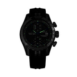 Edox Grand Ocean Automatic Chronograph 43mm Watch 09800357GNCANIBU