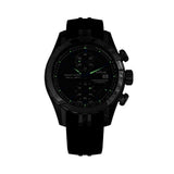 Edox Grand Ocean Automatic Chronograph 43mm Watch 09800357GNCANIBU