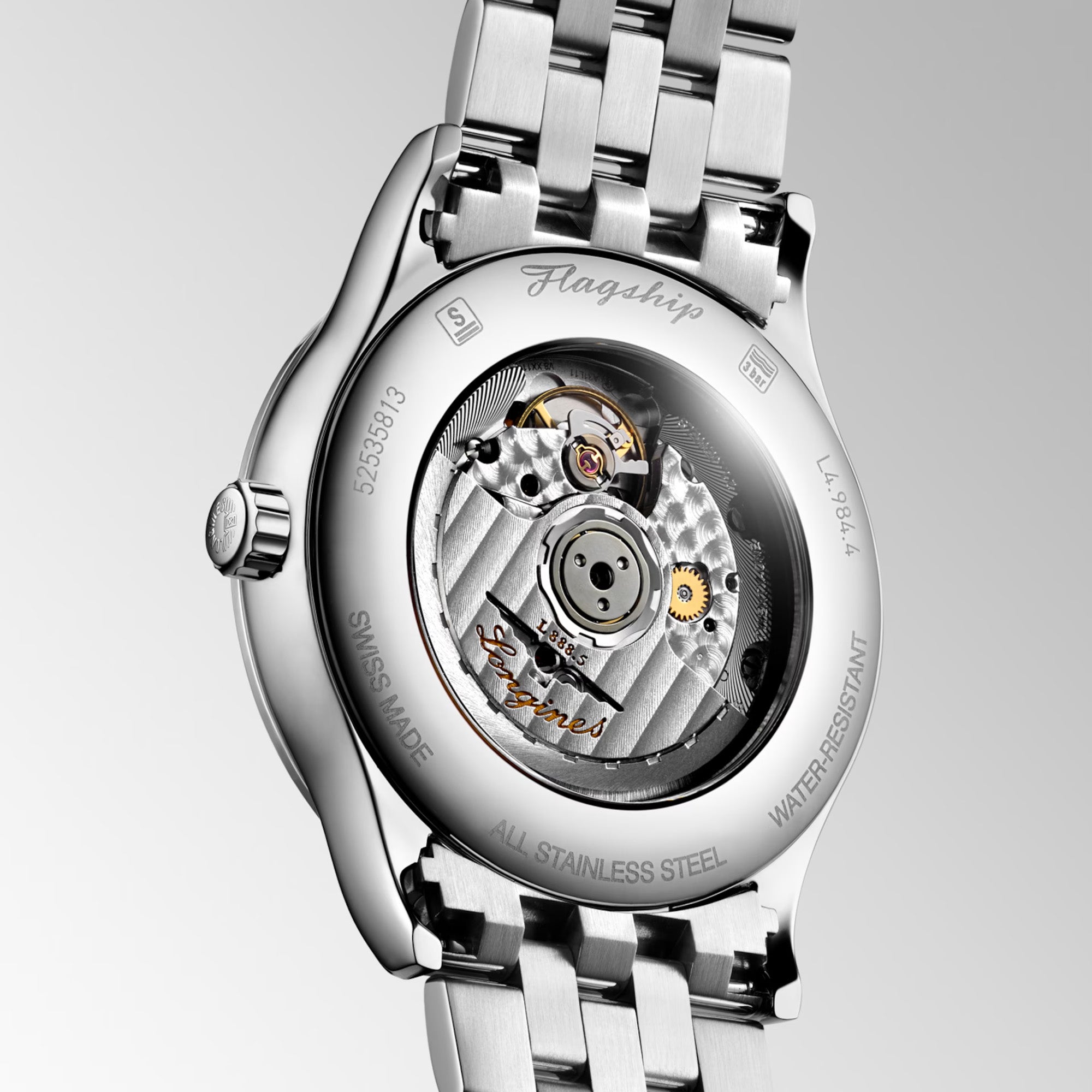 Longines Flagship Automatic Men's 38.50mm Watch L4.984.4.98.6