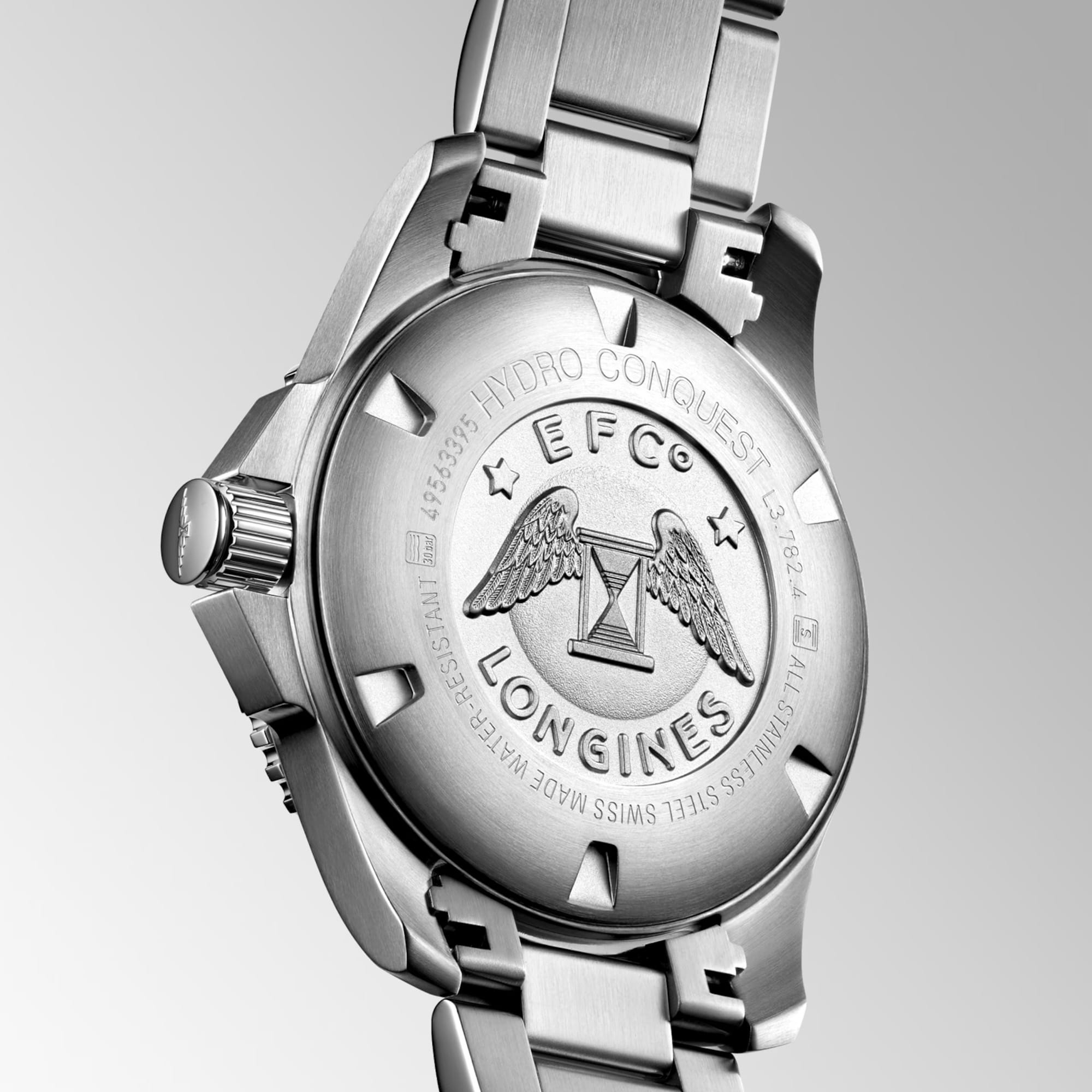 Longines HydroConquest Men's 43mm Stainless Steel Automatic Watch L3.782.4.96.6