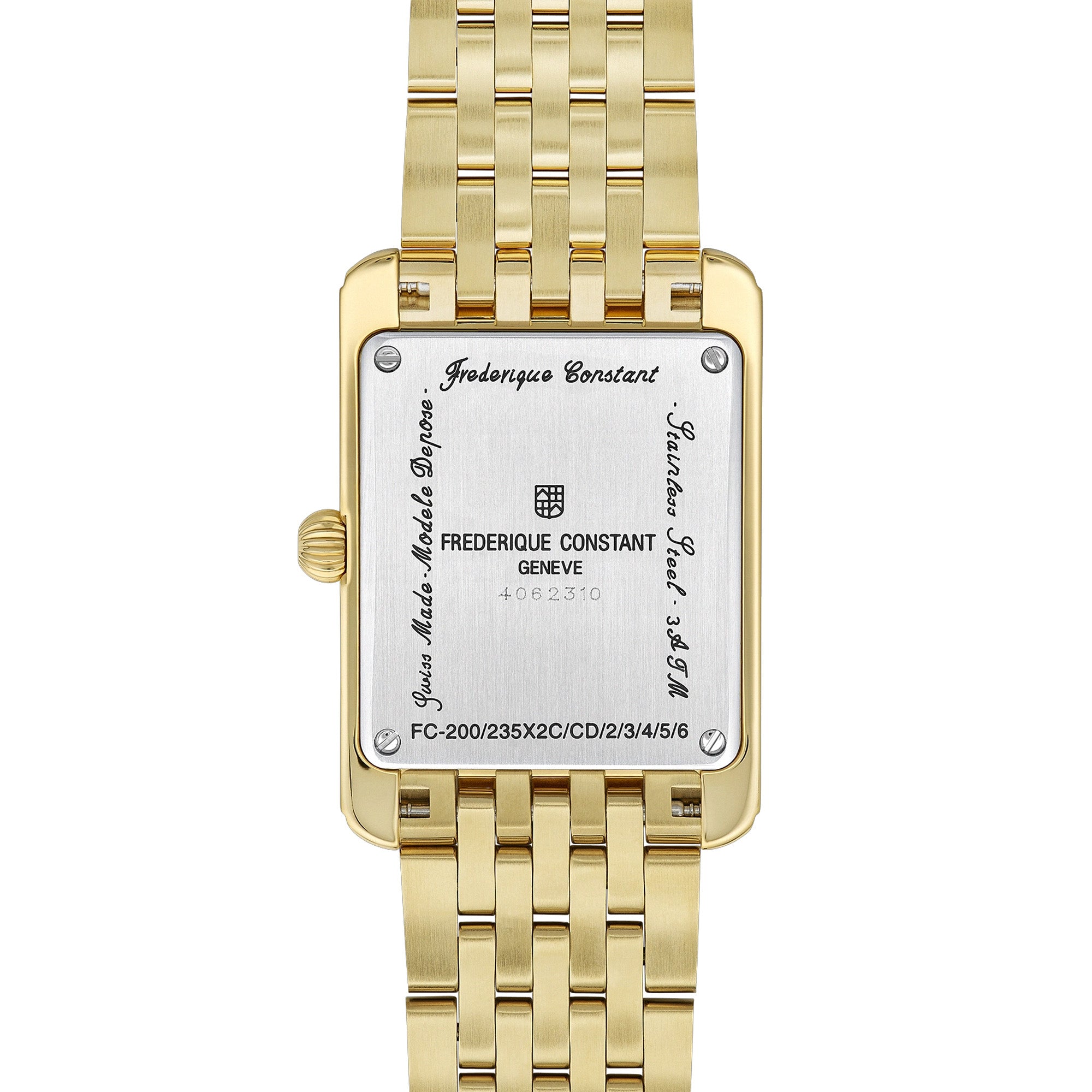 Frederique Constant Carree Quartz Watch FC-235S2C5B