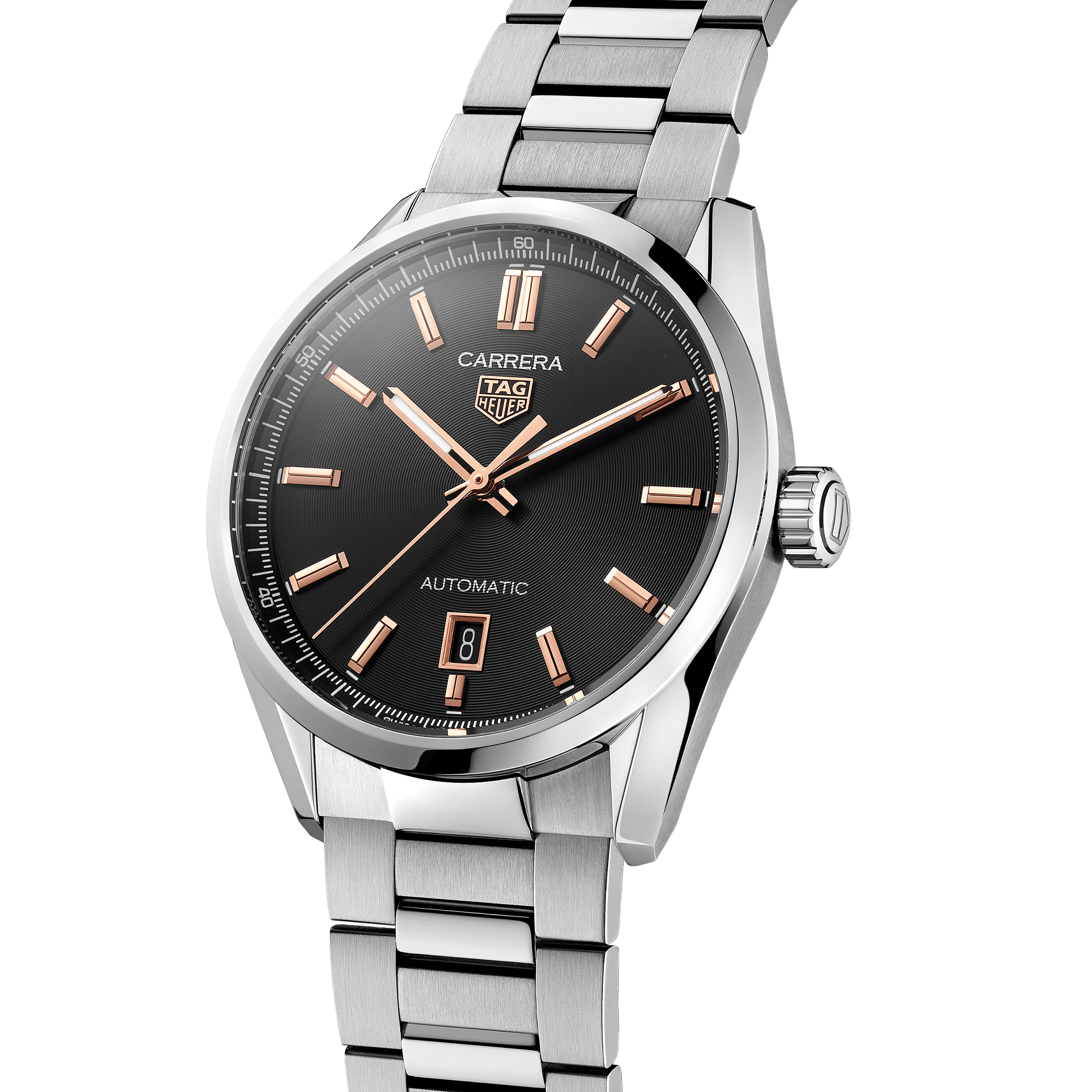 TAG Heuer Carrera Men's 39mm Stainless Steel Automatic Watch WBN2113.BA0639