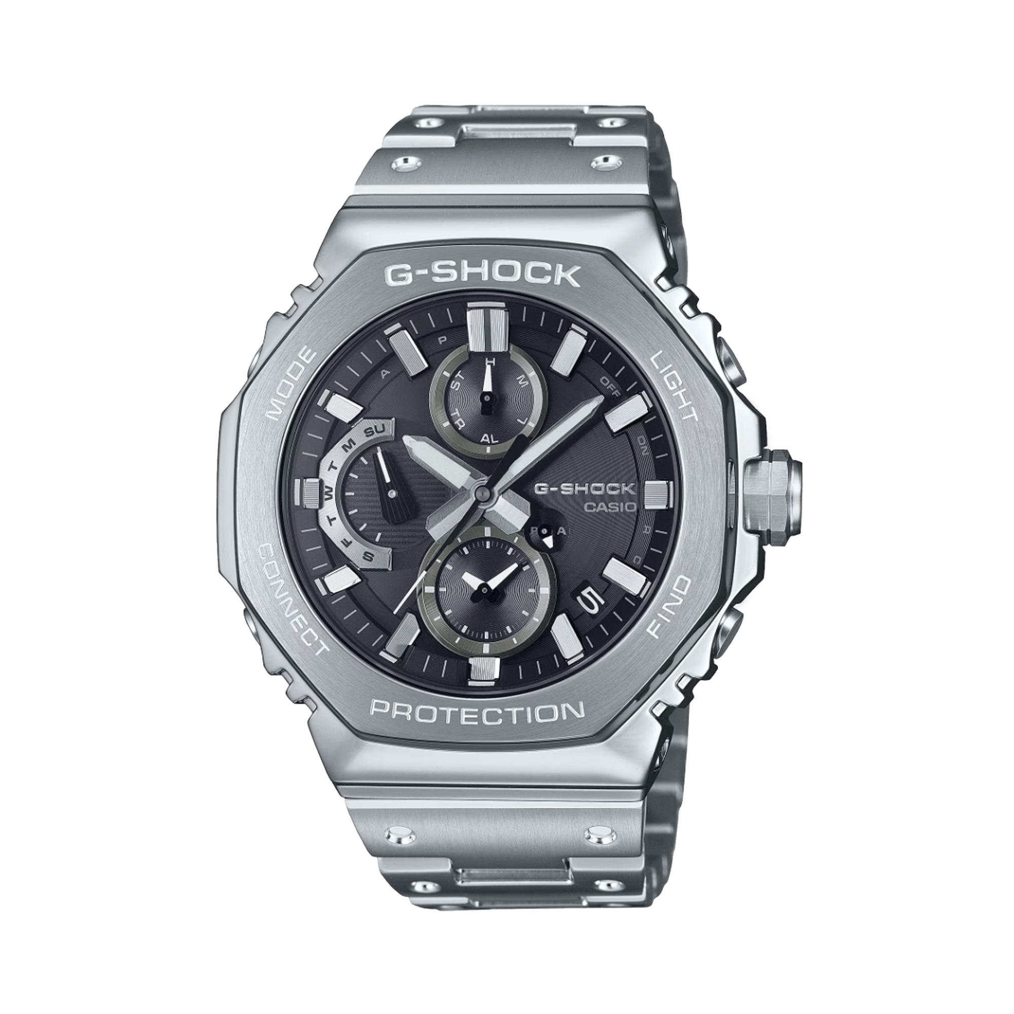 Casio G-SHOCK Stainless Steel Solar Watch GMCB2100D-1