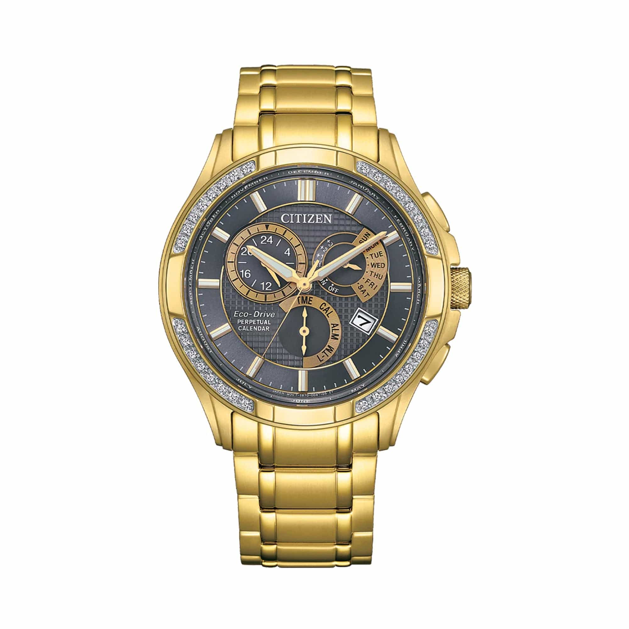 Citizen Eco-Drive Solar Perpetual Men's 42mm Watch BL8172-59H