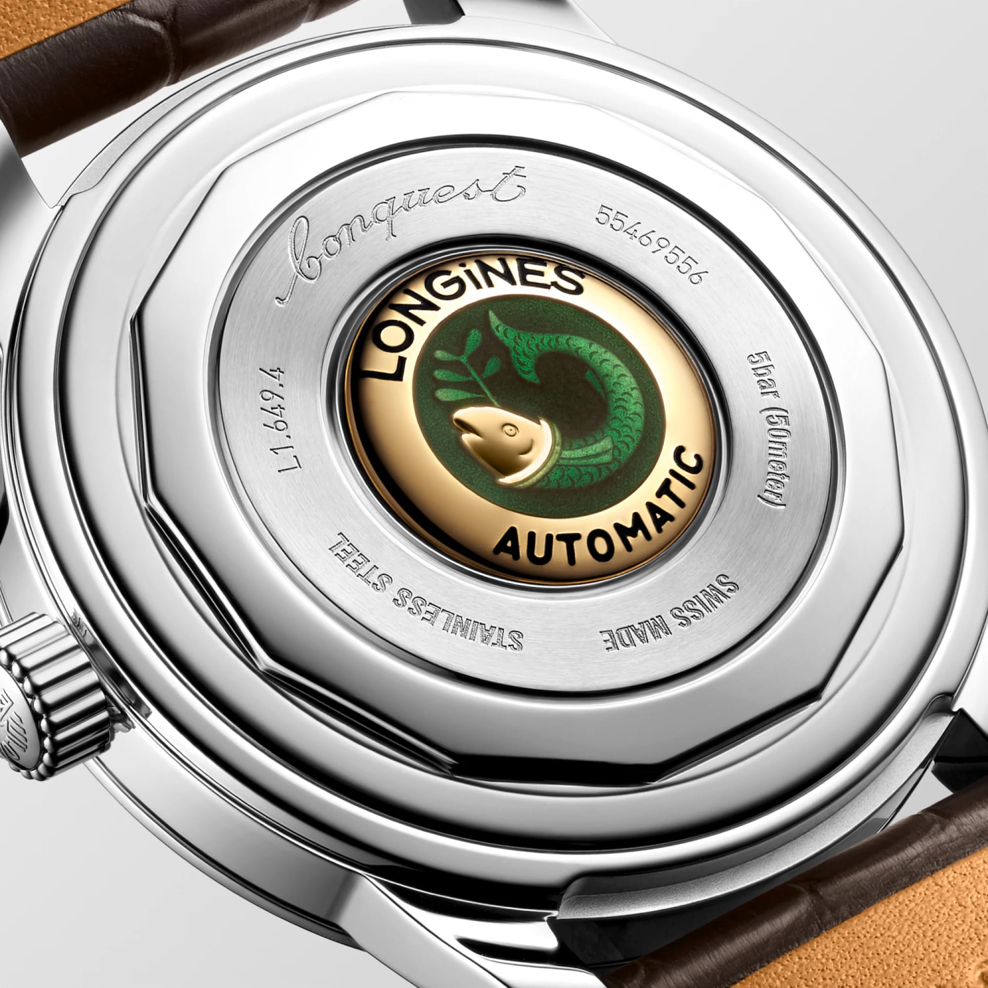 Longines Conquest Heritage Automatic Men's 38mm Watch L1.649.4.62.2