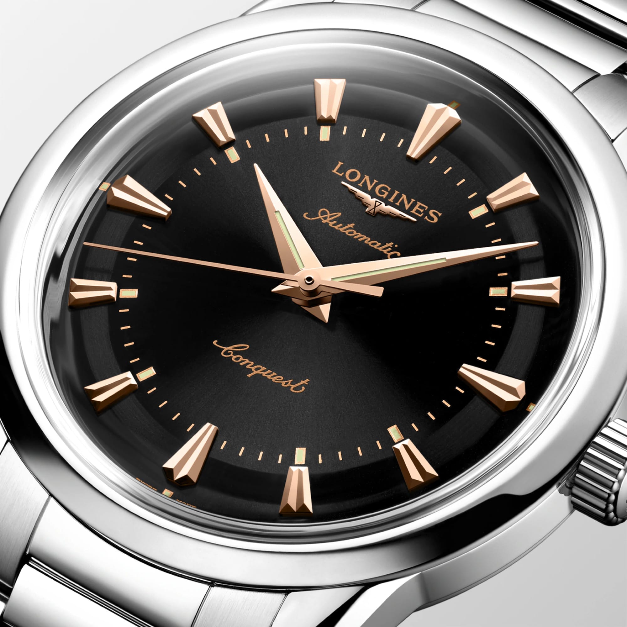 Longines Conquest Heritage Automatic Men's 38mm Watch L1.649.4.52.6