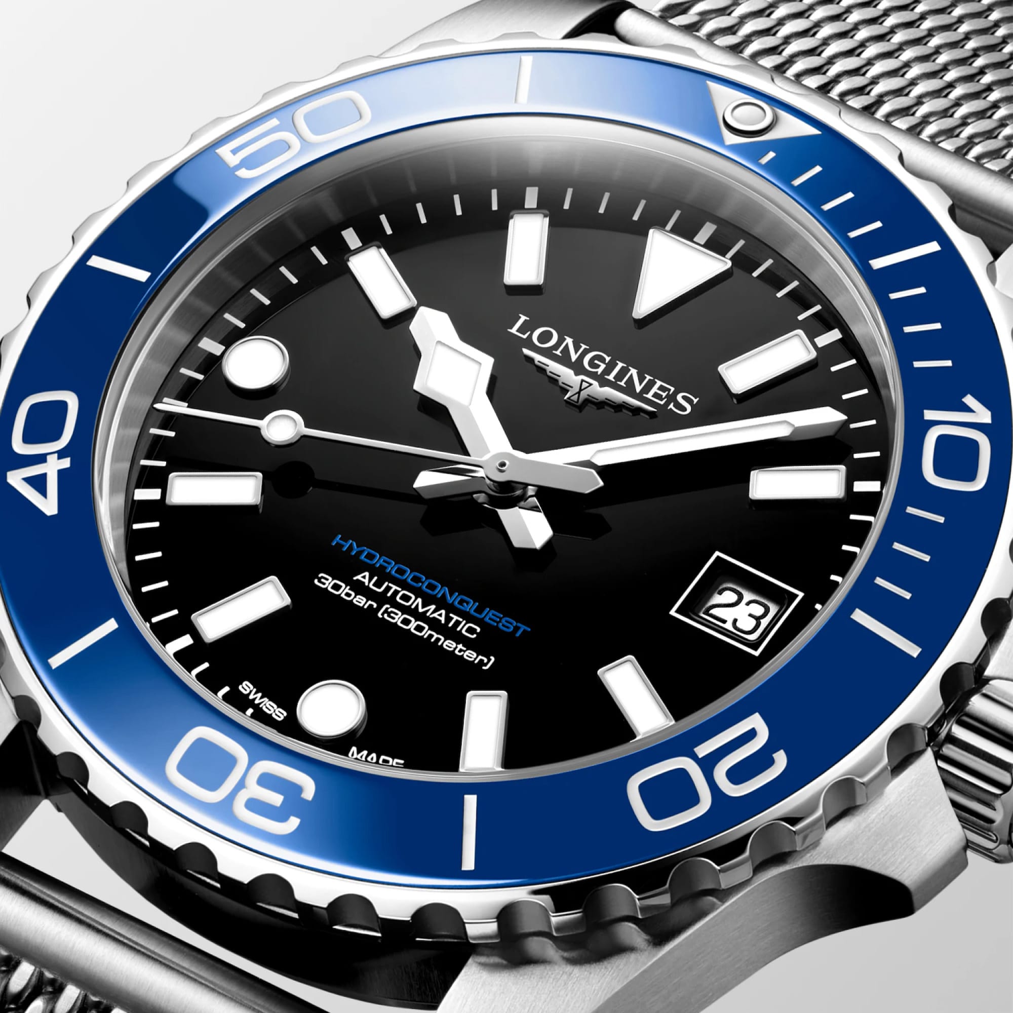 Longines Hydro Conquest Automatic Men's 39mm Watch L3.779.4.90.6