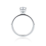 Everlasting 1.25ct TW Round Brilliant Lab-Grown Diamond Solitaire Engagement Ring in 18ct White Gold