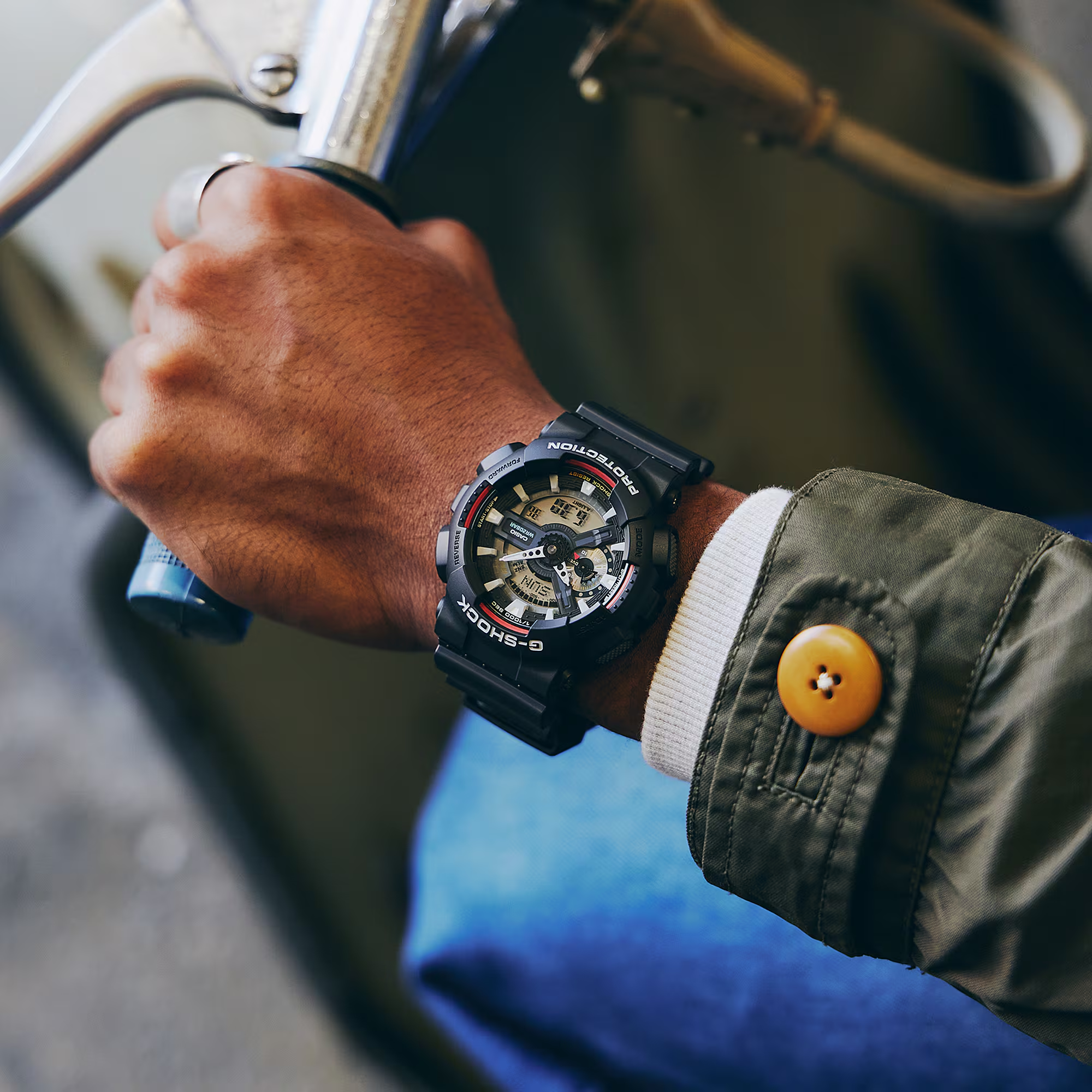 Casio G-Shock Analogue Digital Men's Watch GA110RL-1A