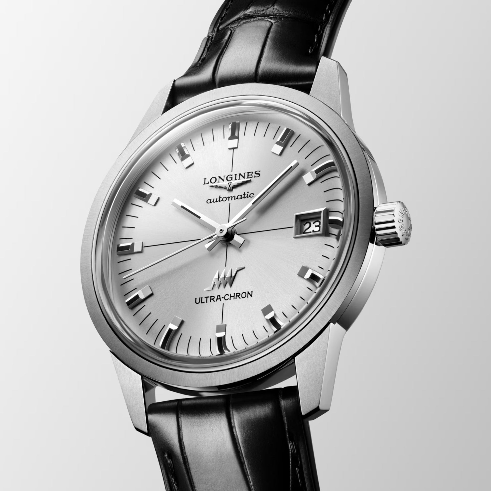 Longines Ultra-Chron Chronometer Men's 37mm Watch L2.537.4.72.2