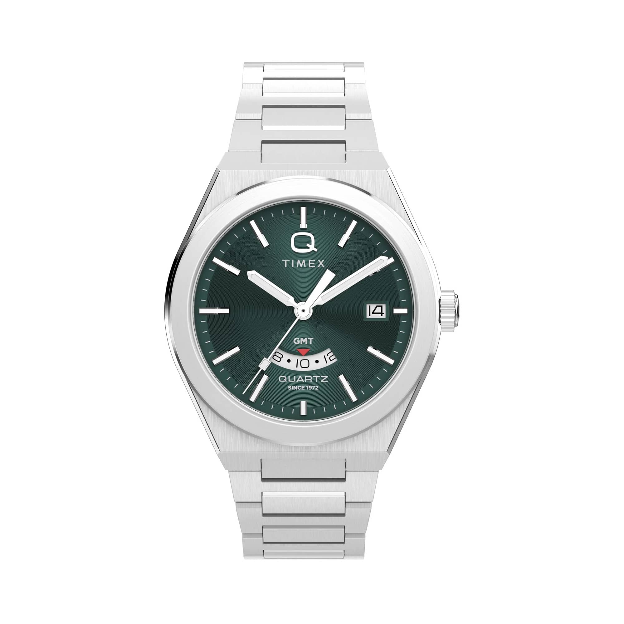 Timex Q Quartz GMT Men's 39mm Watch TW2Y24800