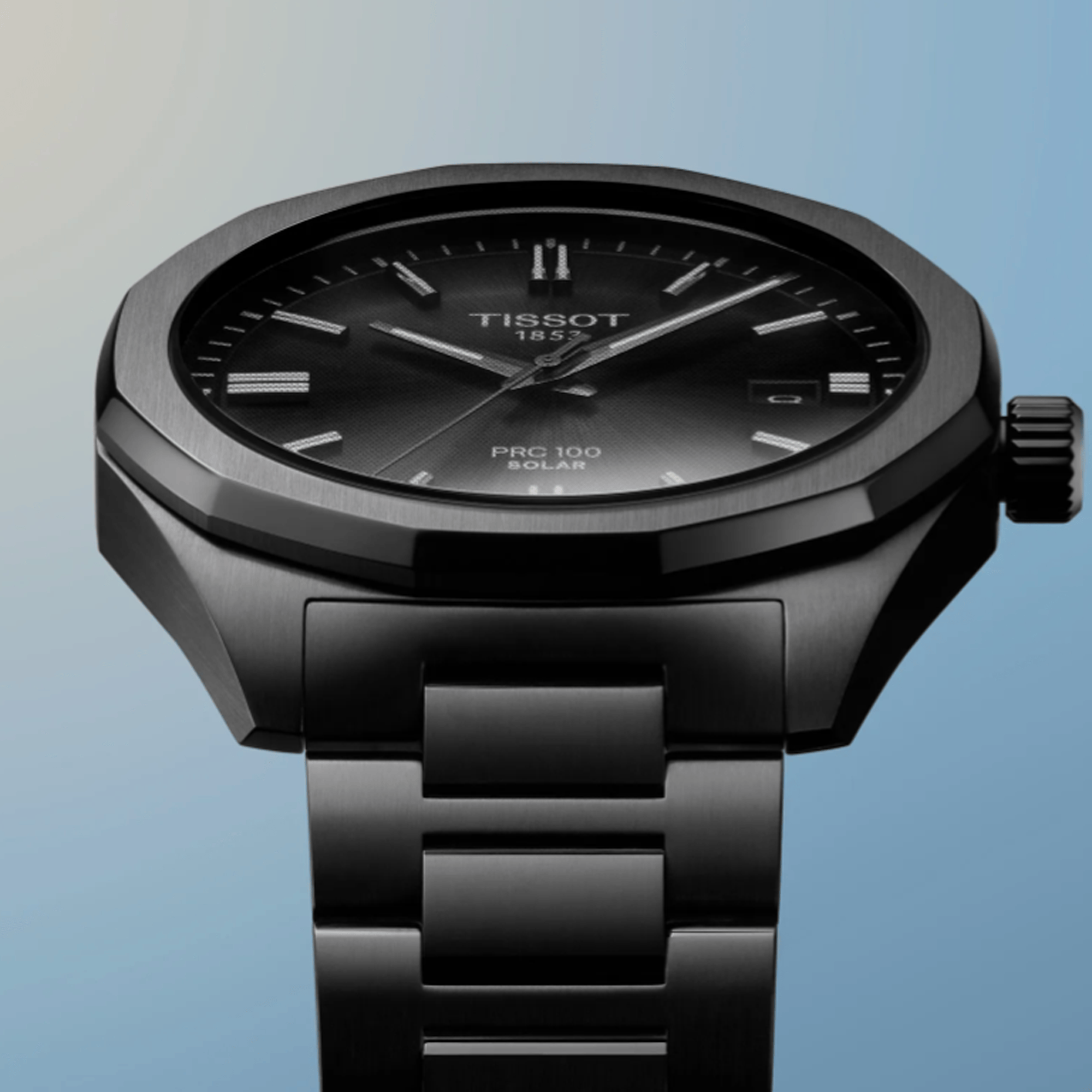 Tissot PRC 100 Men's Solar Quartz 39mm Watch T151.422.33.051.00