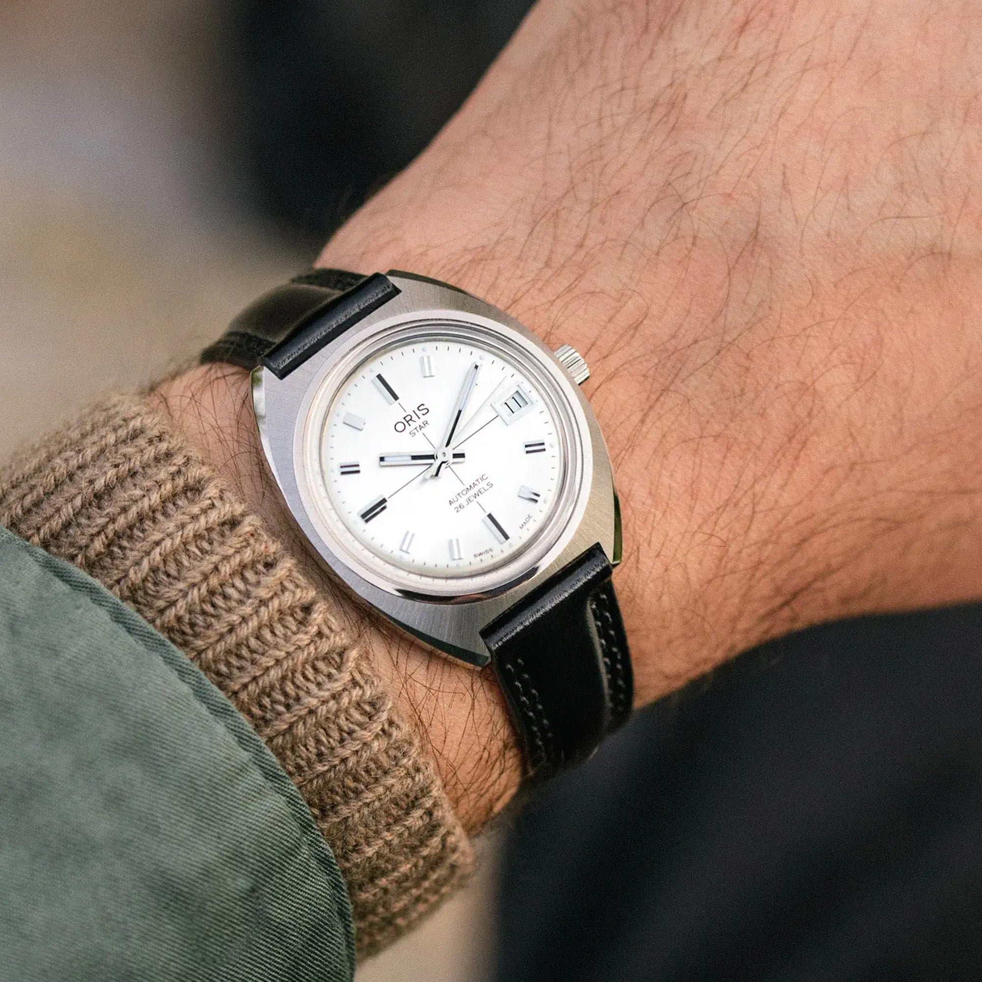 Oris Heritage Automatic Women's 35mm Watch 733 7813 4151LS