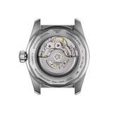 Tissot PR516 38mm T149.407.11.051.00 see-through caseback – Powermatic 80 automatic movement with Nivachron balance spring visible, 316L stainless steel, Swiss made, water resistant to 100m