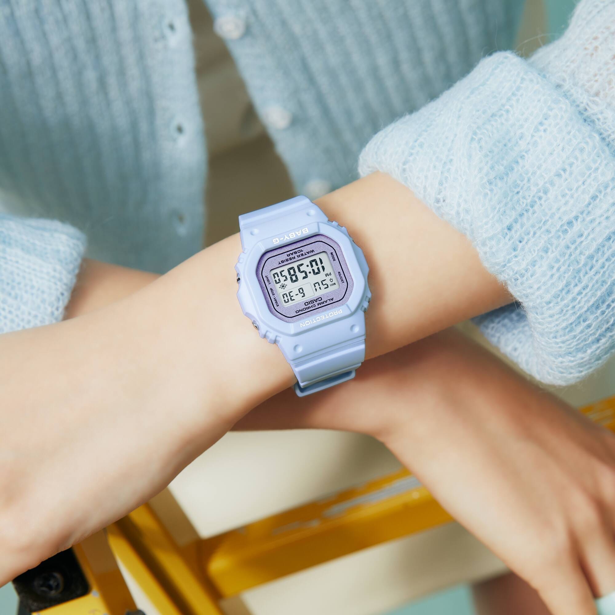 Casio Baby-G Digital Women's 42mm Watch BGD565SC-2D