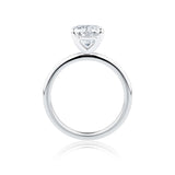 Everlasting 2.00ct TW Round Brilliant Lab-Grown Diamond Solitaire Engagement Ring in 18ct White Gold