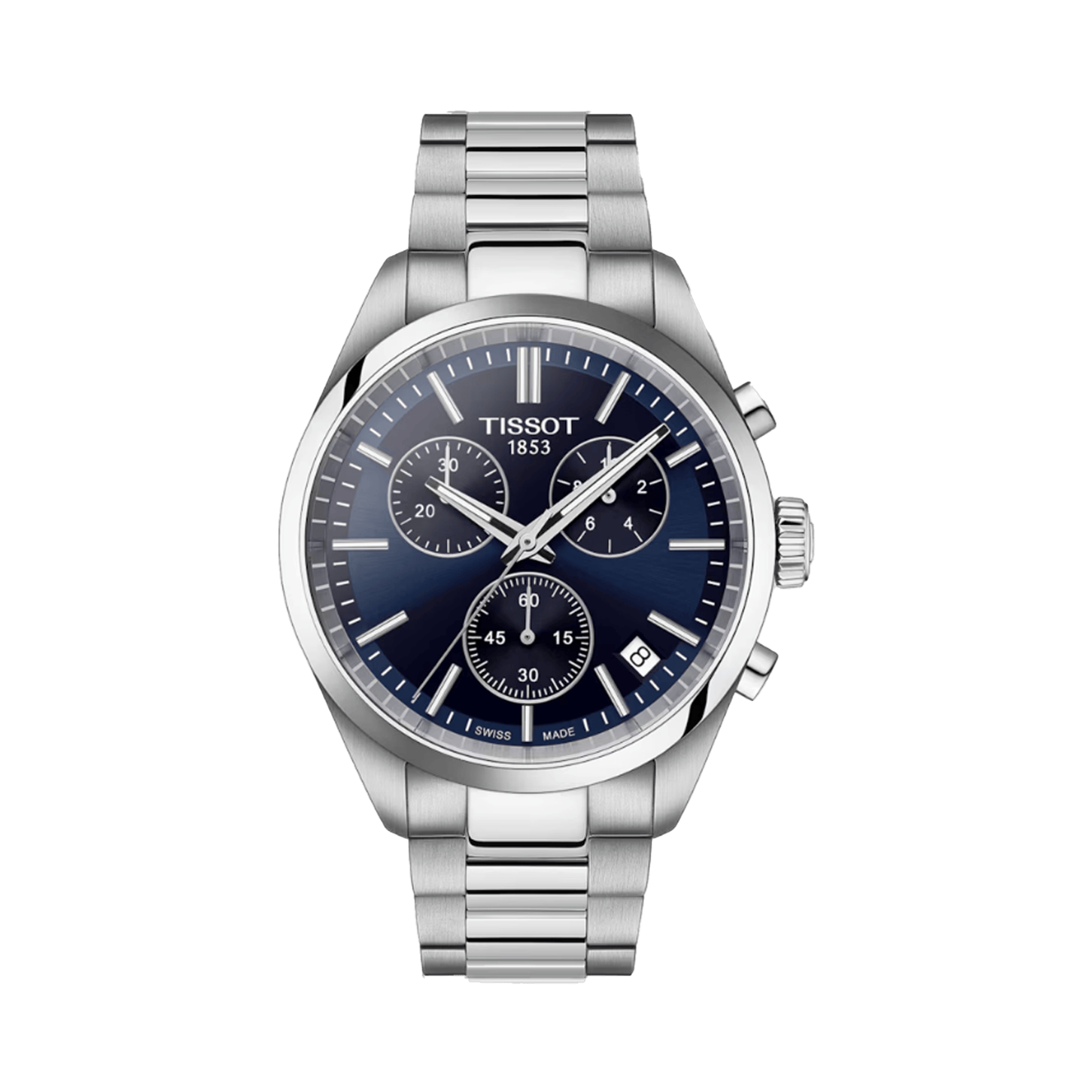 Tissot PR100 Men's 40mm Stainless Steel Quartz Chronograph Watch T150.417.11.041.00