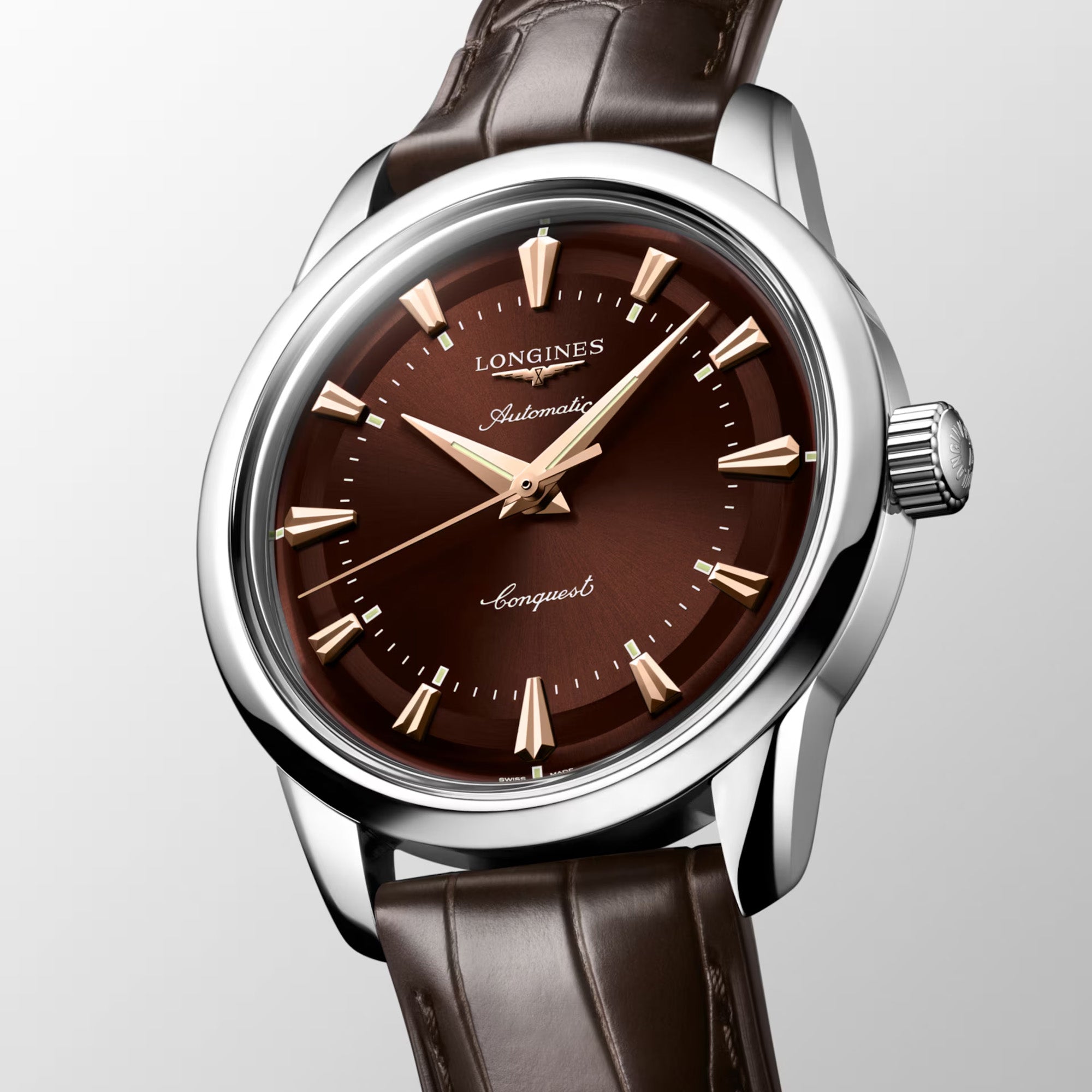 Longines Conquest Heritage Automatic Men's 38mm Watch L1.649.4.62.2