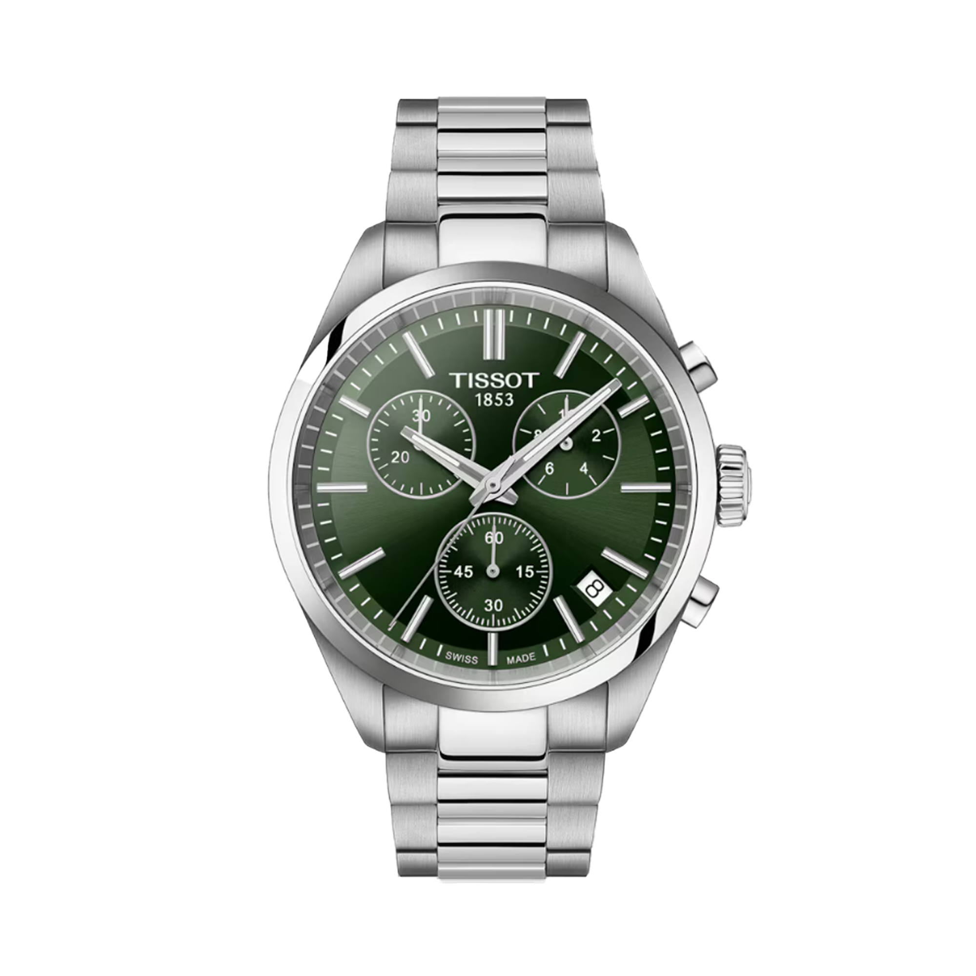Tissot PR100 Men's 40mm Stainless Steel Quartz Chronograph Watch T150.417.11.091.00