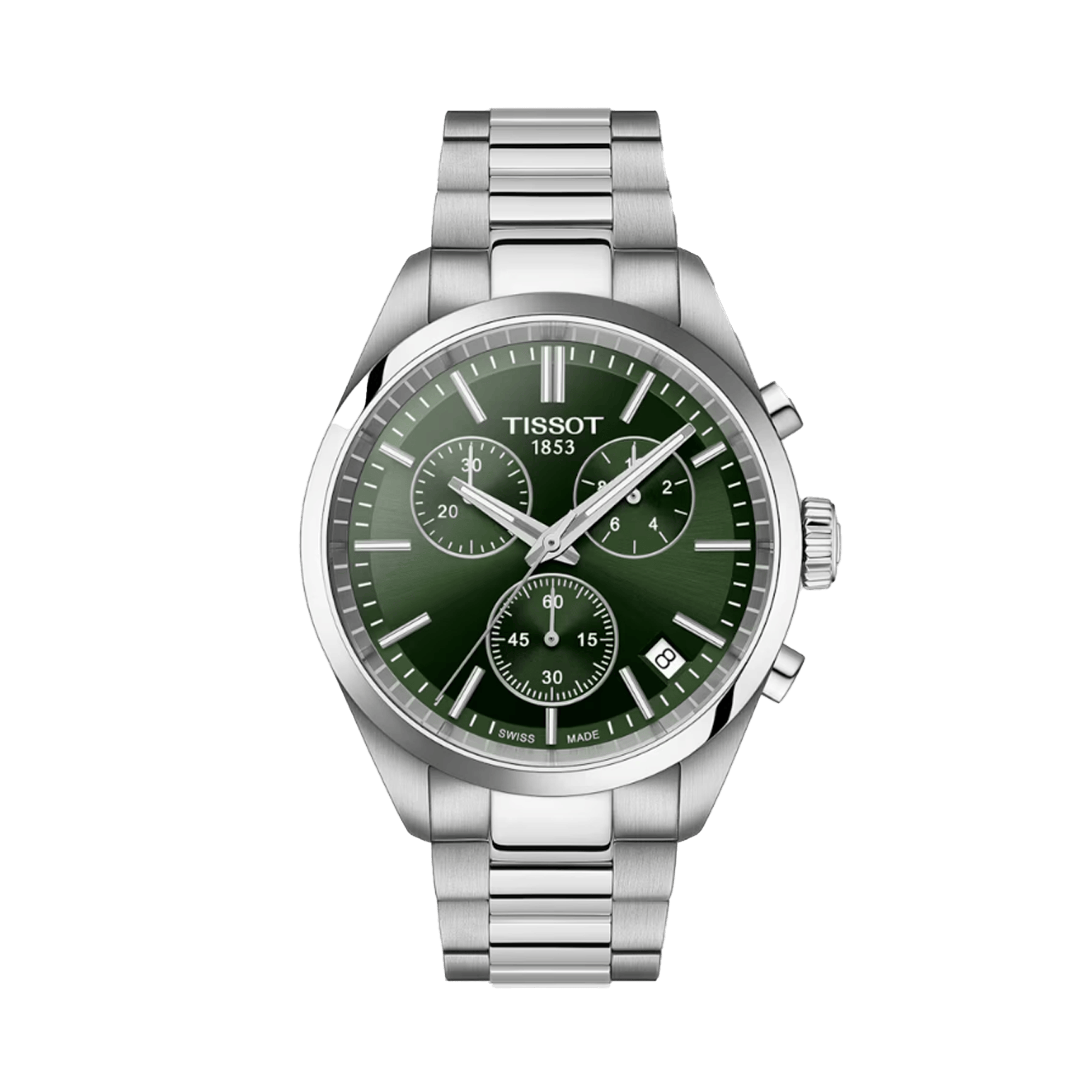 Tissot PR100 Men's 40mm Stainless Steel Quartz Chronograph Watch T150.417.11.091.00