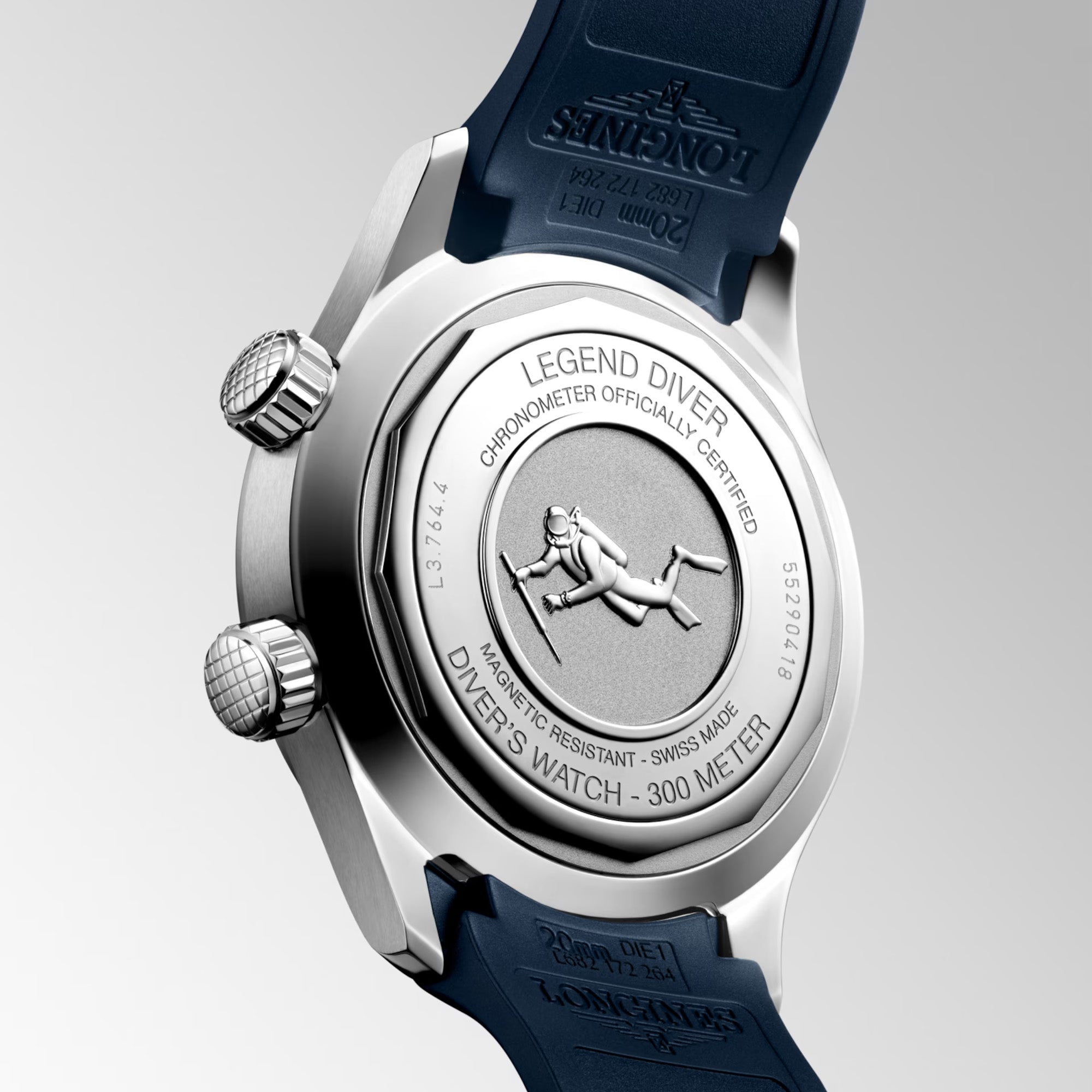 Longines Heritage Automatic Men's 39mm Watch L3.764.4.90.9