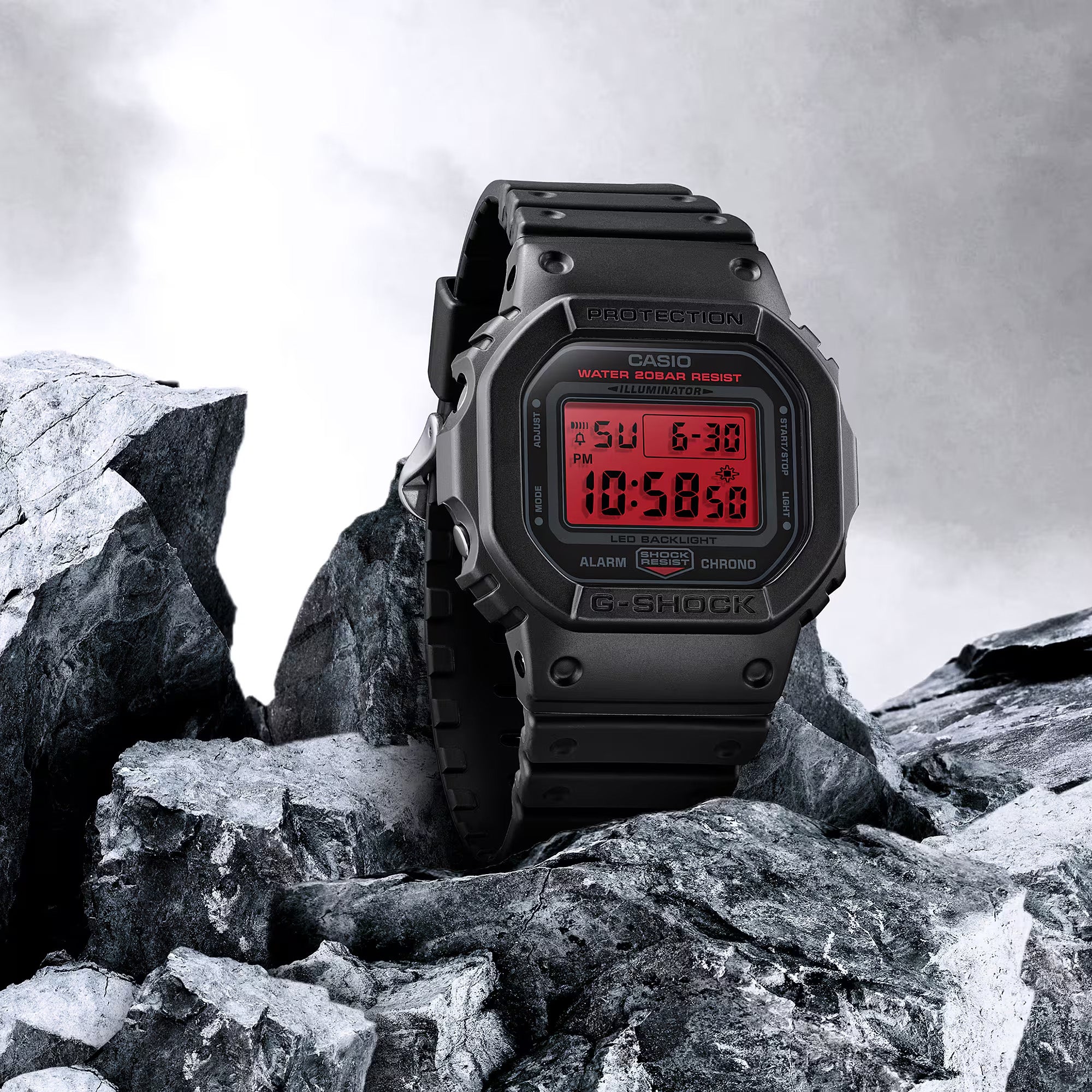 Casio G-Shock Digital Men's Watch DW5600BBR-1D