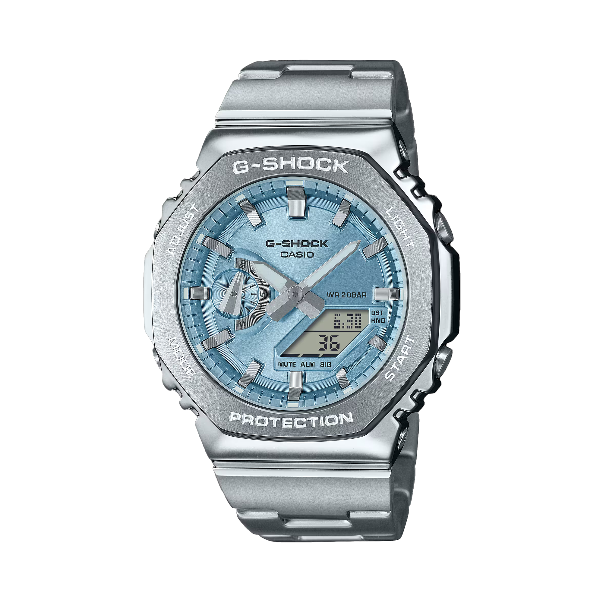 Casio G-SHOCK Men's Analogue Digital Watch GM2110D-2AD