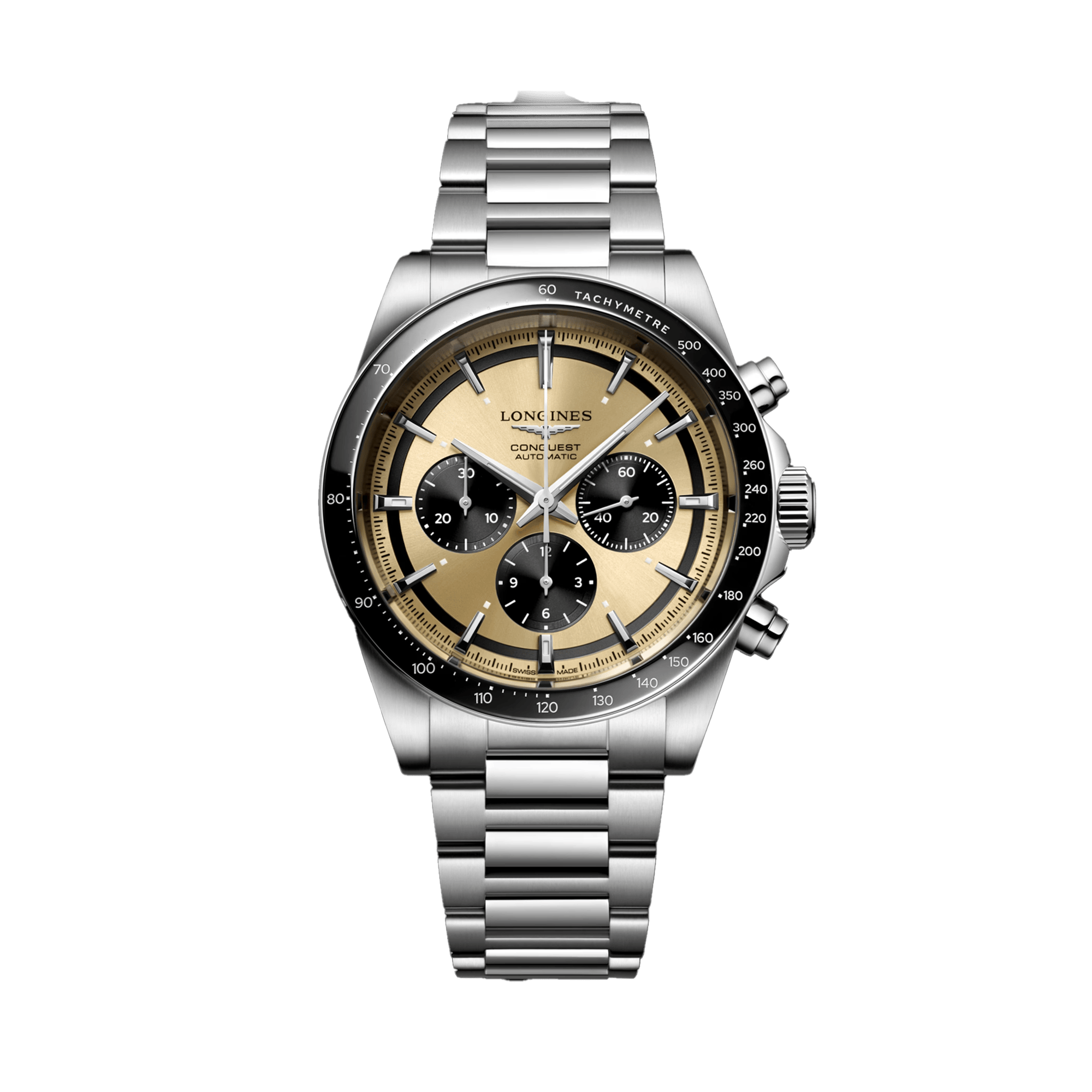 Longines Conquest Men's 42mm Automatic Chronograph Watch L3.835.4.32.6