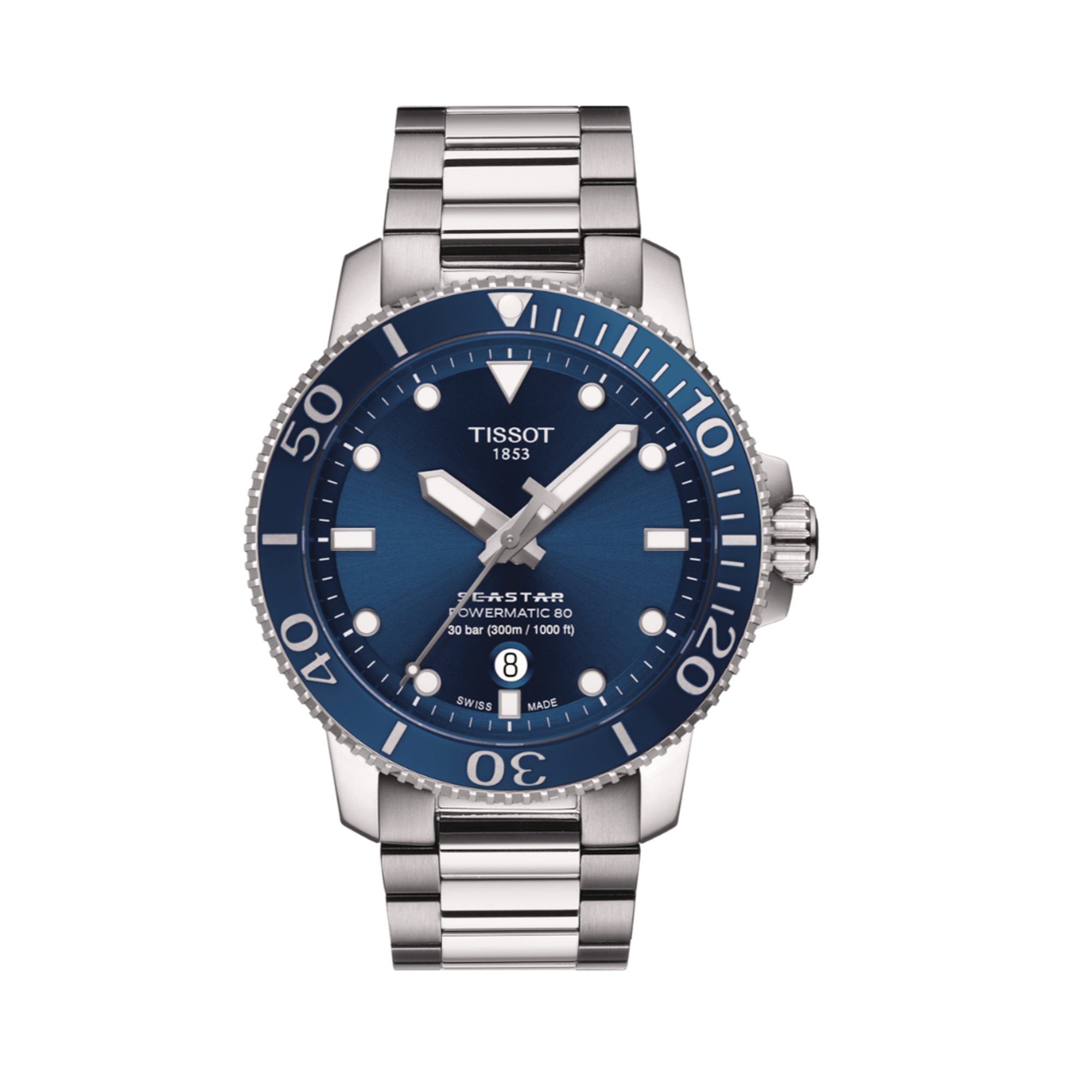 Tissot Seastar Men's 43mm Automatic Watch T120.407.11.041.03