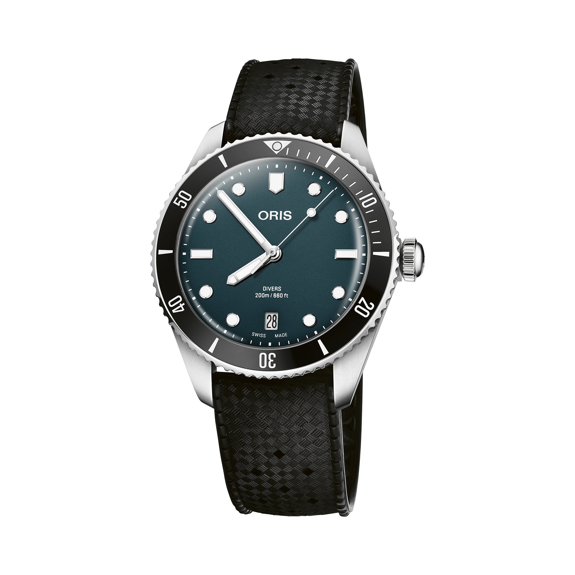 Oris Sixty Five Diver Men's 39mm Stainless Steel Automatic Watch 733 7795 4055 SET