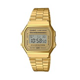 Casio Vintage Gold Plated Quartz Watch A168WG-9