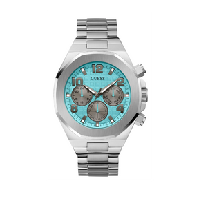 Guess Men's 46.00mm Silver Tone Multi-function Watch