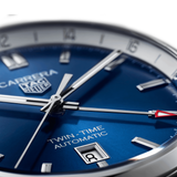 TAG Heuer Carrera Men's 41mm Stainless Steel Automatic GMT Watch WBN201A.BA0640