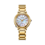 Citizen L Collection Women's 31mm Mother of Pearl Eco Drive Watch EM1092-64D