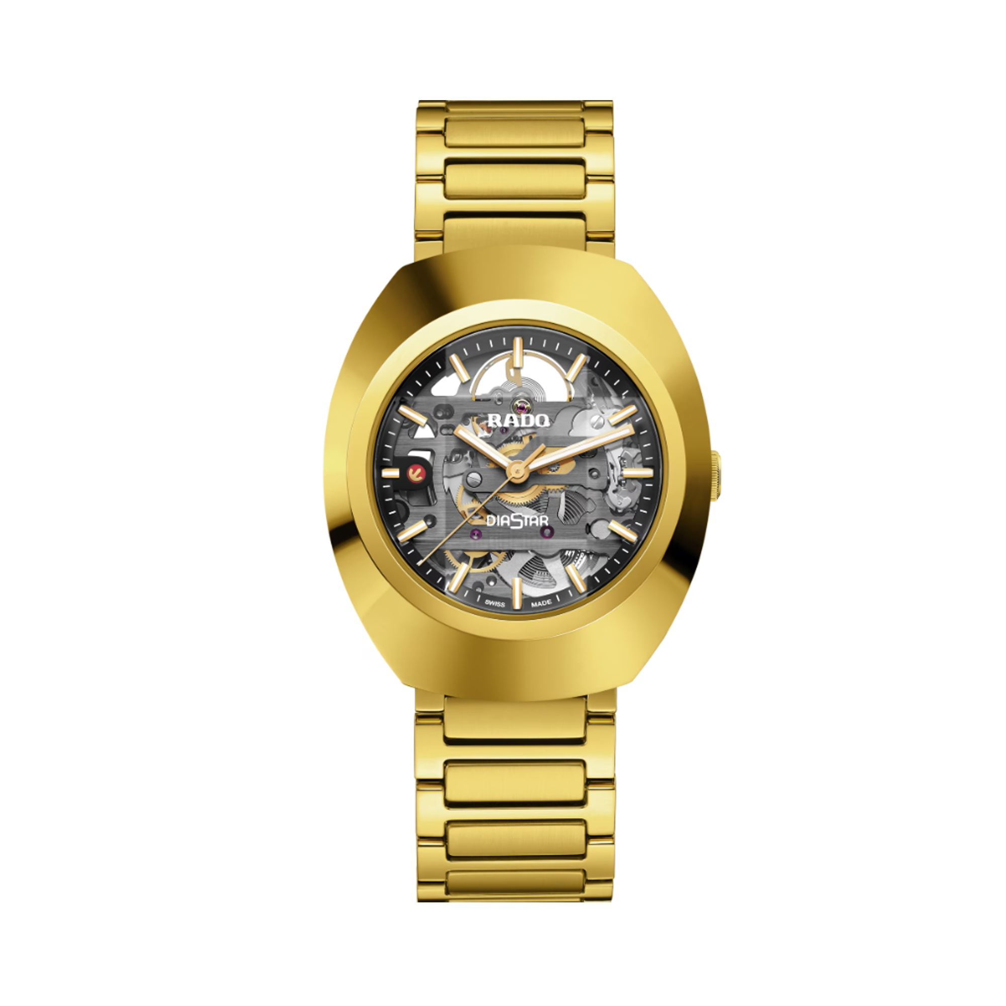 Rado Original Men's 38mm Gold PVD Watch R12 164 153