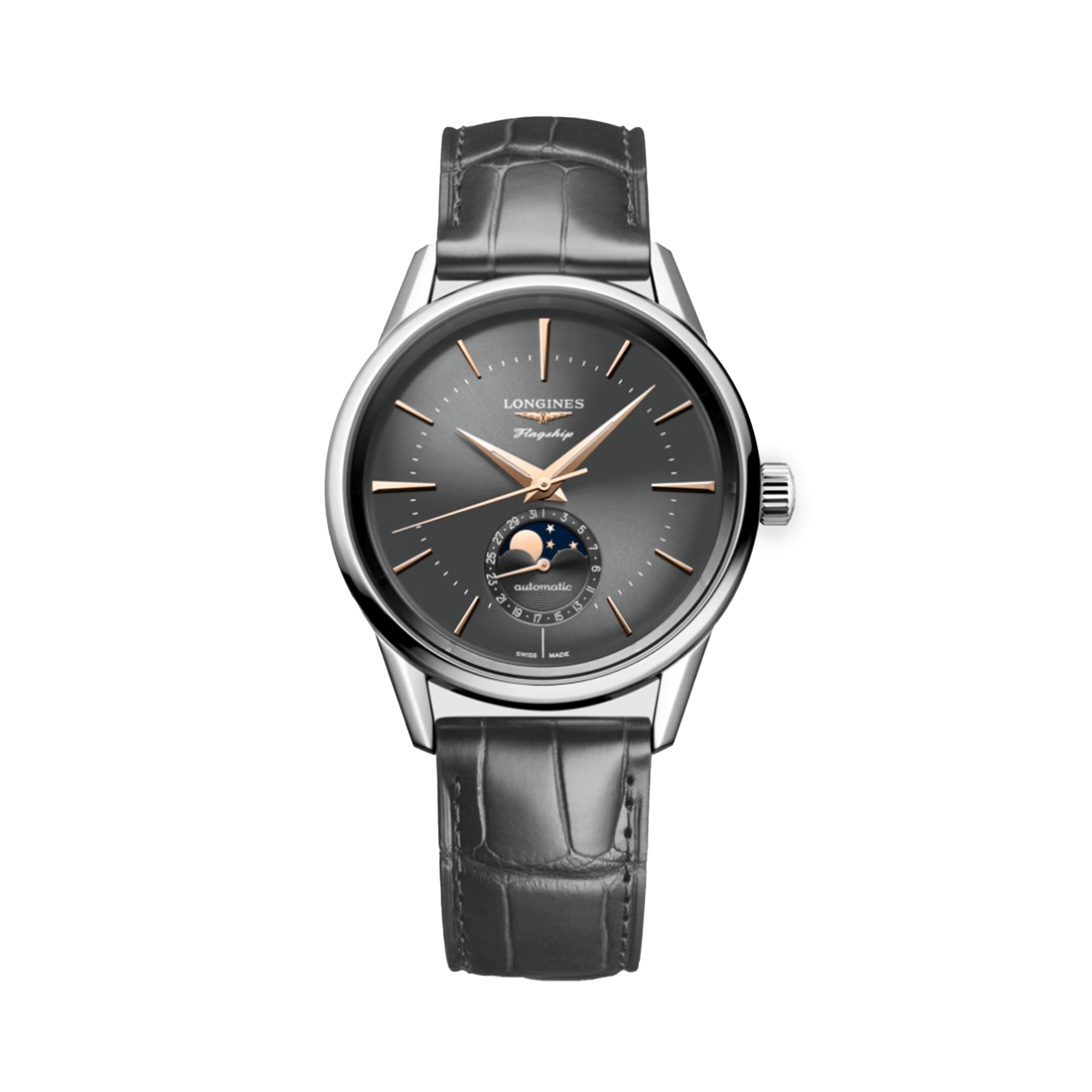 Longines Heritage Automatic Men's 38.50mm Watch L4.815.4.52.2