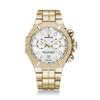 Edox Delfin Quartz Chronograph Men's 43mm Watch 1011337JMAID