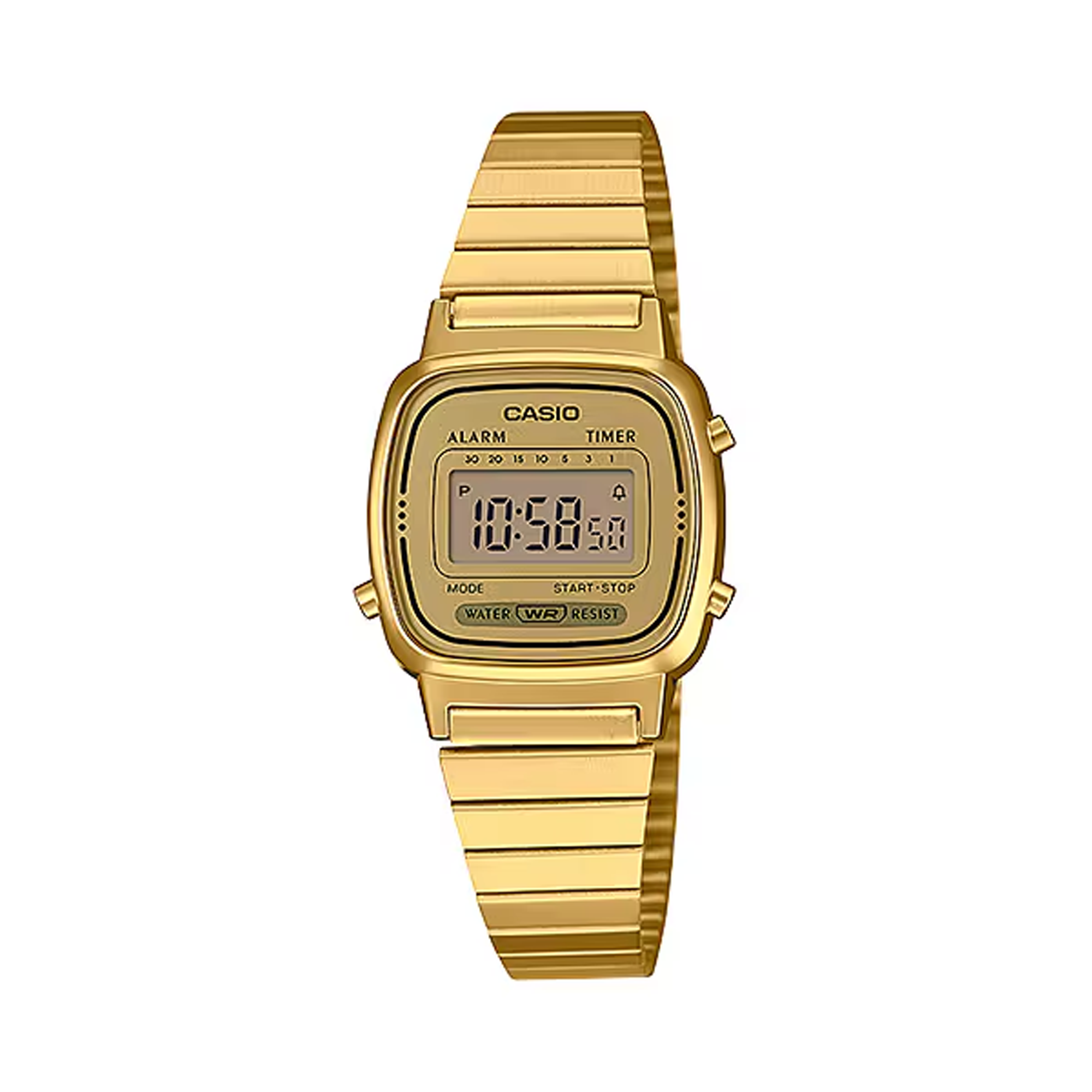 Casio Vintage Petite Gold Plated Quartz Watch LA670WGA-9