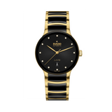 Rado Centrix Men's 39.50mm Ceramic & Yellow PVD Automatic Watch R30 008 742