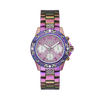 Guess Men's 40mm Purple PVD Quartz Watch GW0771L4