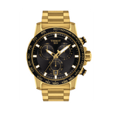 Tissot Supersport Chrono Men's 45.50mm Gold PVD Quartz Chronograph Watch T125.617.33.051.01