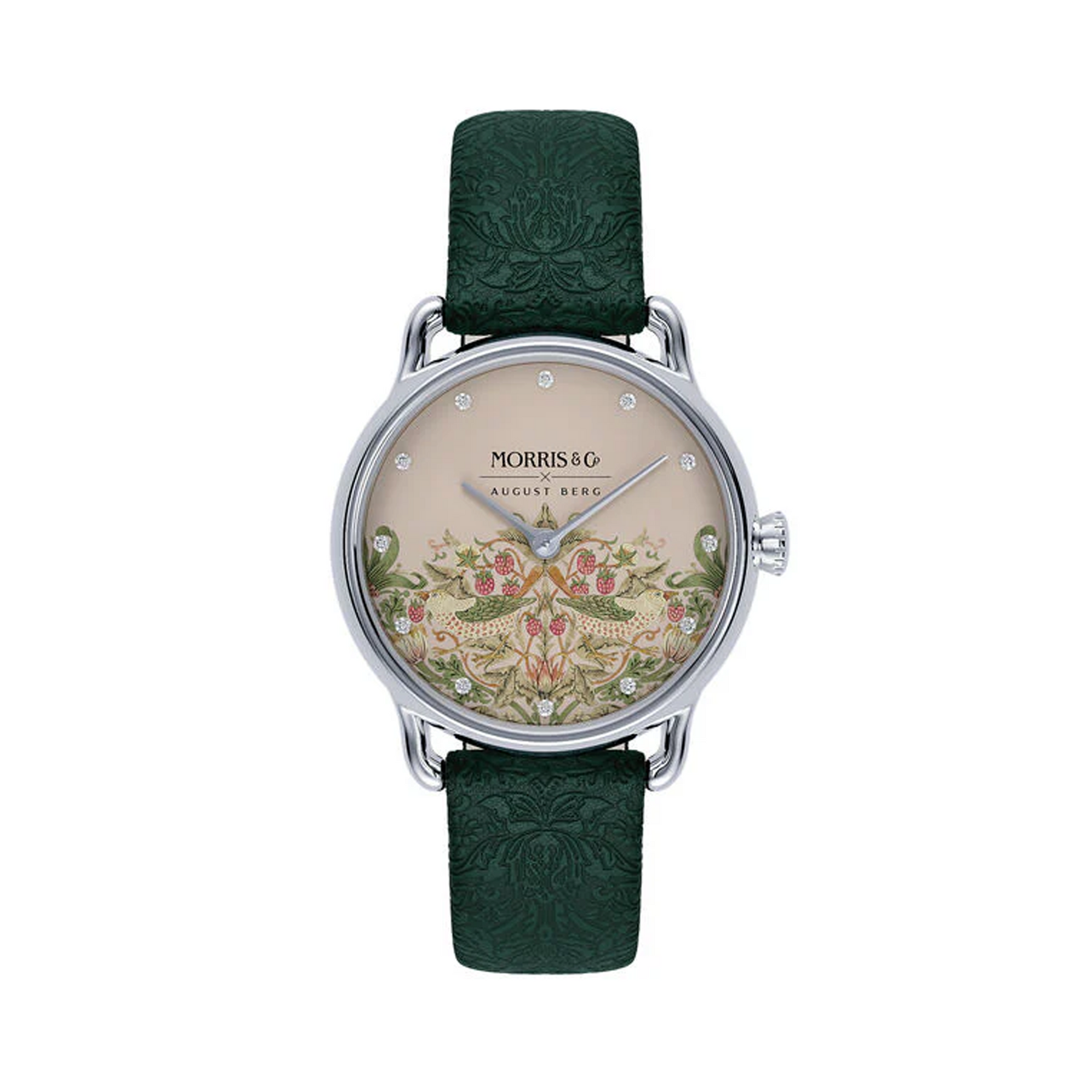 August Berg Petite Strawberry Thief Quartz 26mm Watch M1ST0926E26LGNE