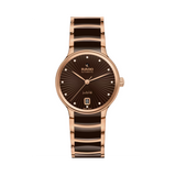 Rado Centrix Women's 35mm Automatic Ceramic & Rose PVD Watch R30 037 732